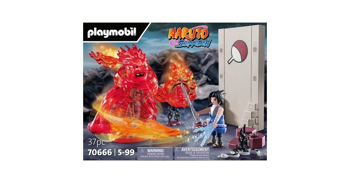 PLAYMOBIL 70666 Naruto Shippuden - Sasuke vs. Itachi, Konstruktionsspielzeug