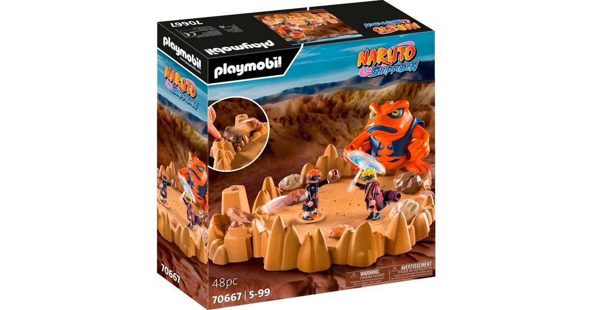 PLAYMOBIL 70667 Naruto Shippuden Naruto vs. Pain, Konstruktionsspielzeug