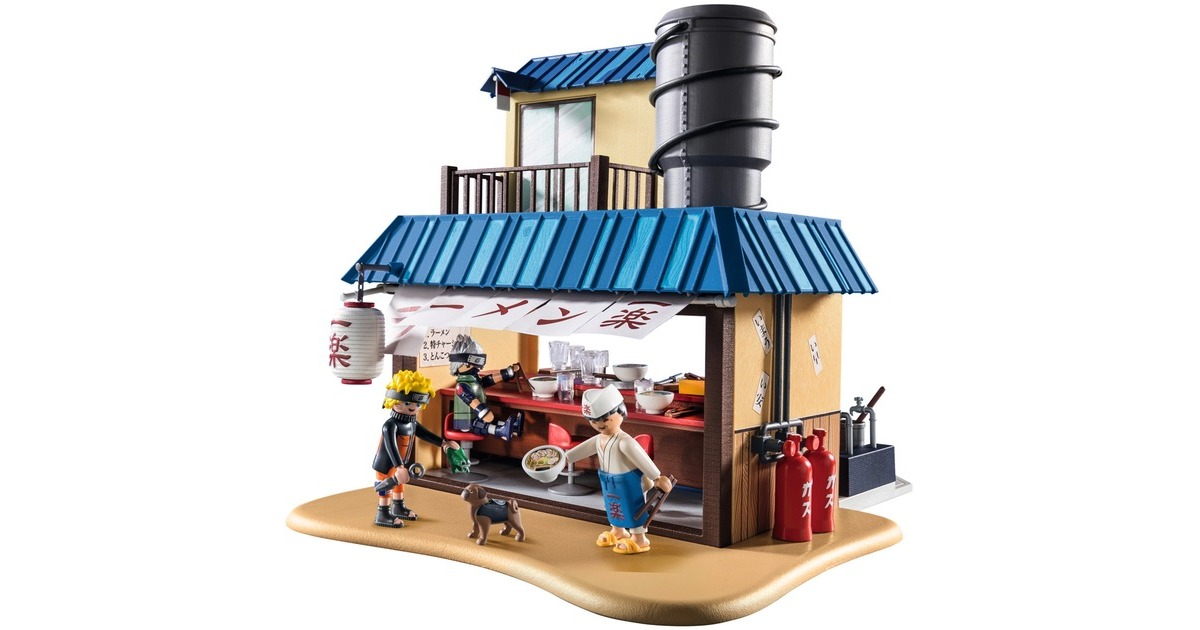 PLAYMOBIL 70668 Naruto Shippuden Ichiraku Ramen Shop, Konstruktionsspielzeug