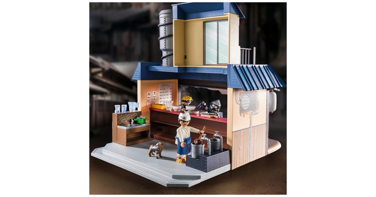 PLAYMOBIL 70668 Naruto Shippuden Ichiraku Ramen Shop, Konstruktionsspielzeug