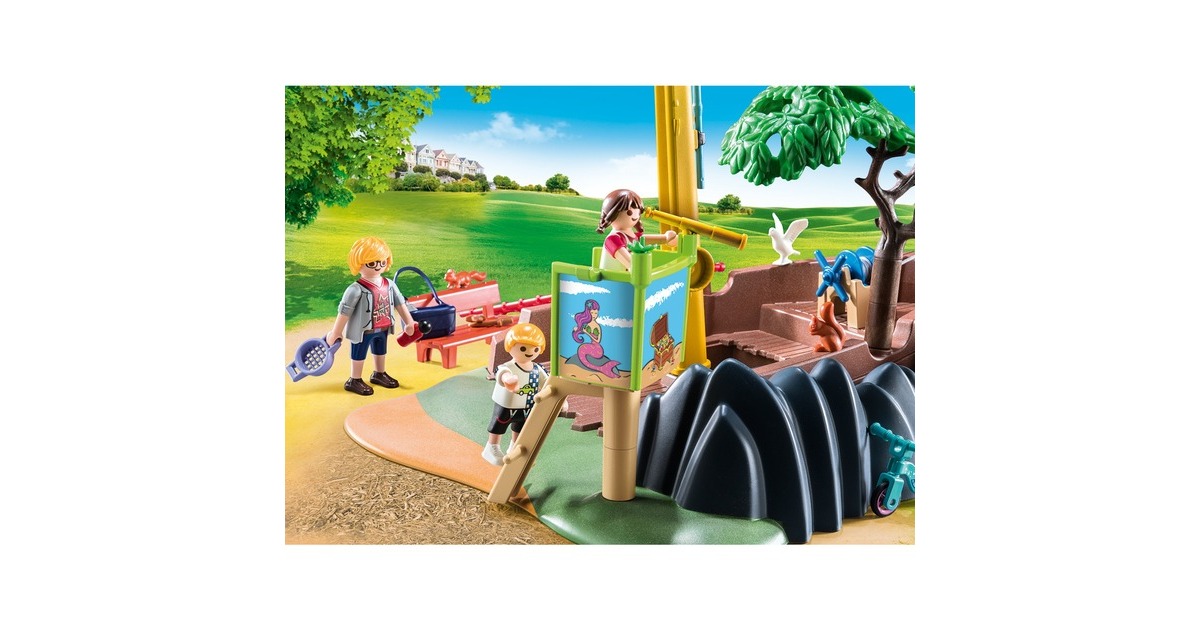PLAYMOBIL 70741 City Life Abenteuerspielplatz mit Schiffswrack, Konstruktionsspielzeug
