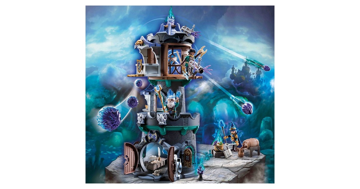 PLAYMOBIL 70745 Novelmore Violet Vale - Zaubererturm, Konstruktionsspielzeug