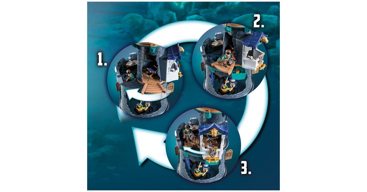 PLAYMOBIL 70745 Novelmore Violet Vale - Zaubererturm, Konstruktionsspielzeug