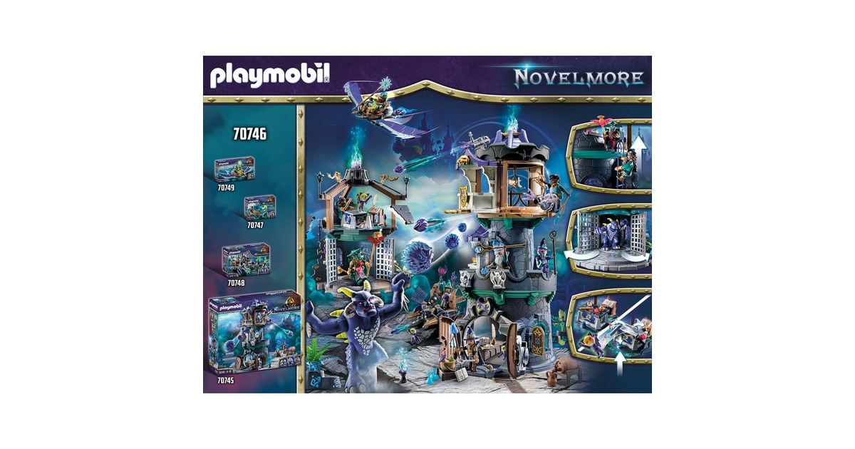 PLAYMOBIL 70746 Novelmore Violet Vale - Dämonenportal, Konstruktionsspielzeug