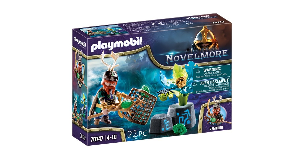 PLAYMOBIL 70747 Novelmore Violet Vale - Magier der Pflanzen, Konstruktionsspielzeug