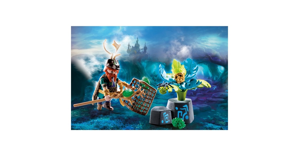 PLAYMOBIL 70747 Novelmore Violet Vale - Magier der Pflanzen, Konstruktionsspielzeug