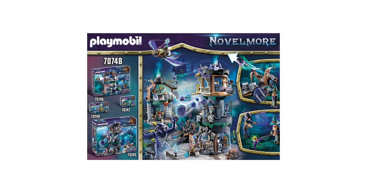 PLAYMOBIL 70748 Novelmore Violet Vale - Dämonen-Fangwagen, Konstruktionsspielzeug