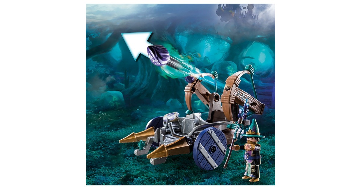 PLAYMOBIL 70748 Novelmore Violet Vale - Dämonen-Fangwagen, Konstruktionsspielzeug