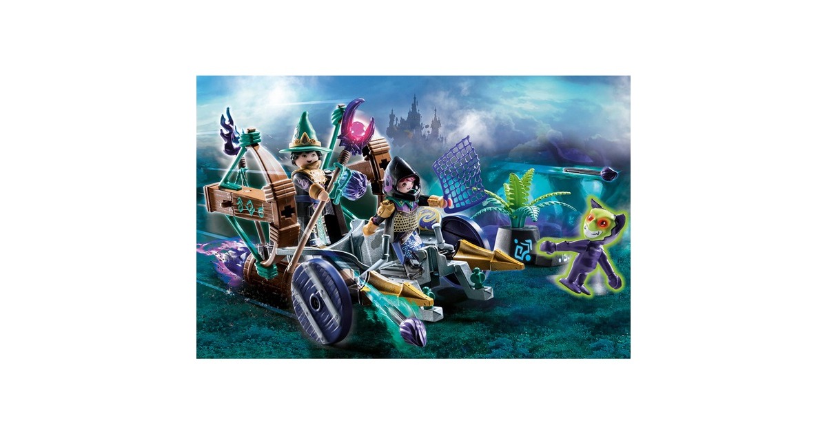PLAYMOBIL 70748 Novelmore Violet Vale - Dämonen-Fangwagen, Konstruktionsspielzeug
