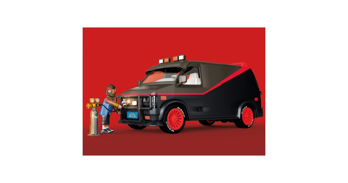 PLAYMOBIL 70750 The A-Team Van, Konstruktionsspielzeug