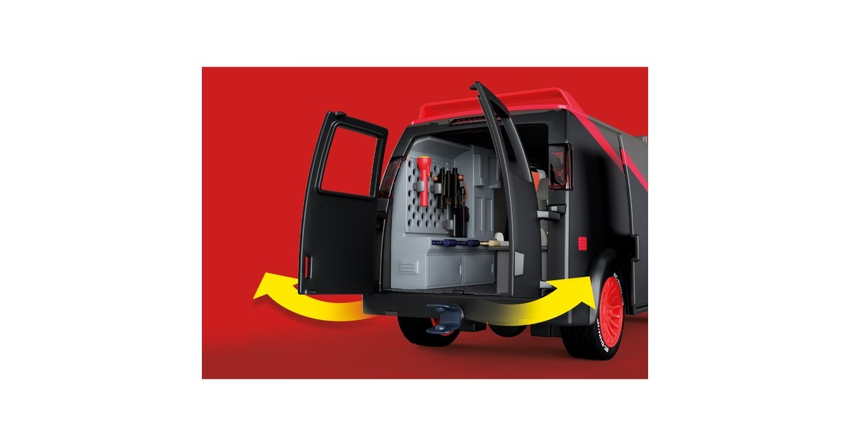PLAYMOBIL 70750 The A-Team Van, Konstruktionsspielzeug