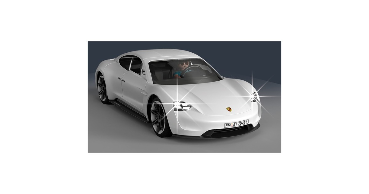 PLAYMOBIL 70765 Porsche Mission E, Konstruktionsspielzeug