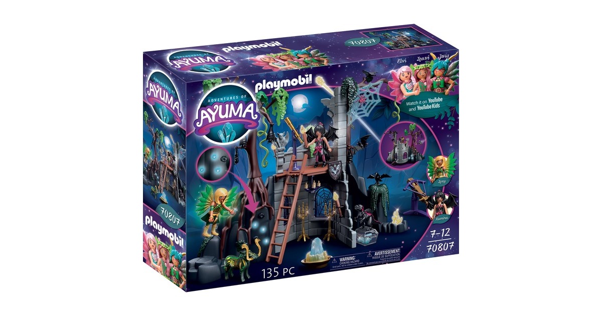 PLAYMOBIL 70807 Ayuma Bat Fairies Ruine, Konstruktionsspielzeug