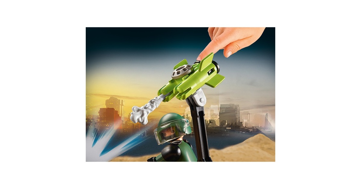 PLAYMOBIL 70817 City Action Starter Pack Polizei: Gefahrentraining, Konstruktionsspielzeug