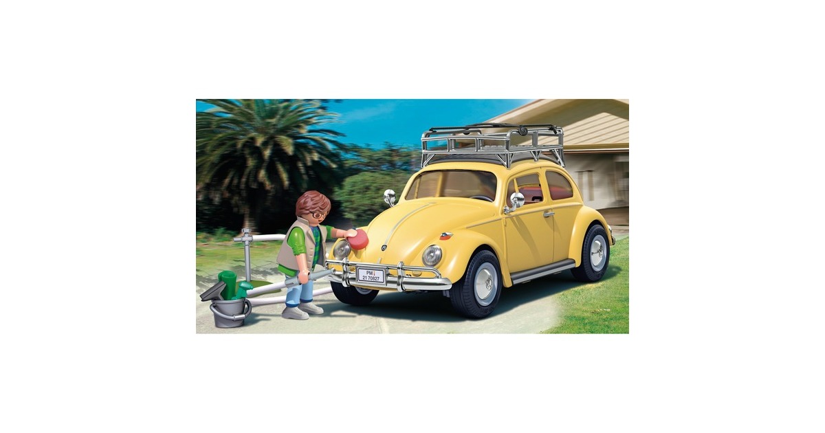 PLAYMOBIL 70827 Famous Cars Volkswagen Käfer - Special Edition, Konstruktionsspielzeug