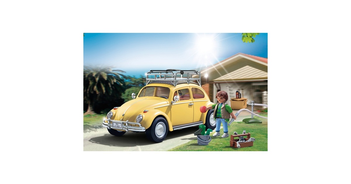 PLAYMOBIL 70827 Famous Cars Volkswagen Käfer - Special Edition, Konstruktionsspielzeug