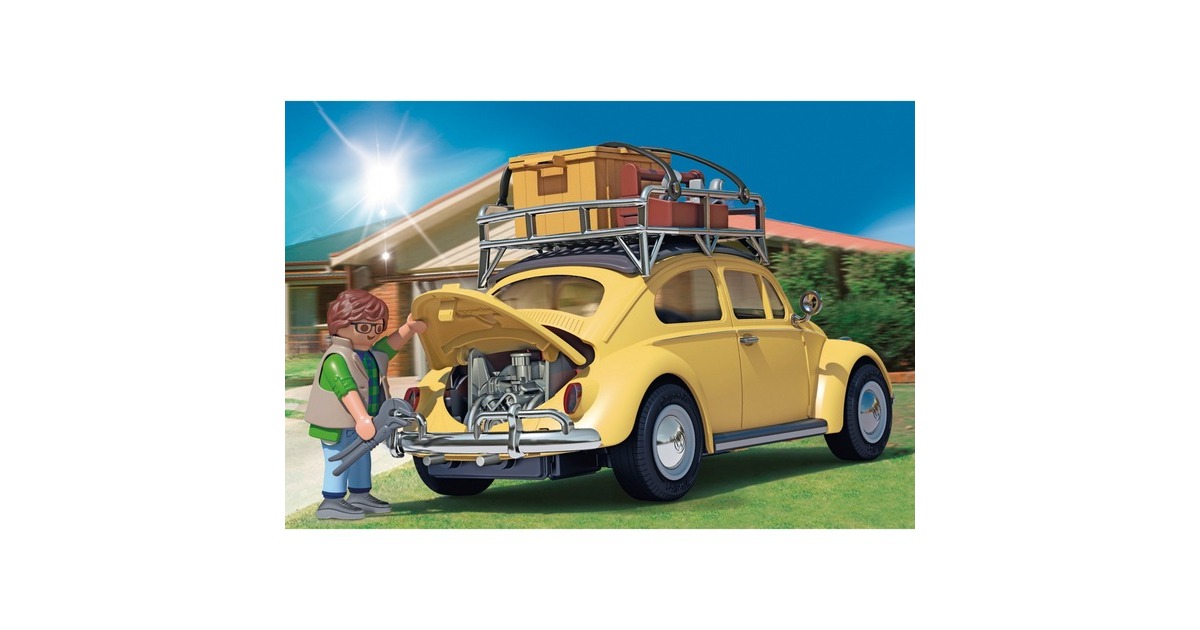 PLAYMOBIL 70827 Famous Cars Volkswagen Käfer - Special Edition, Konstruktionsspielzeug