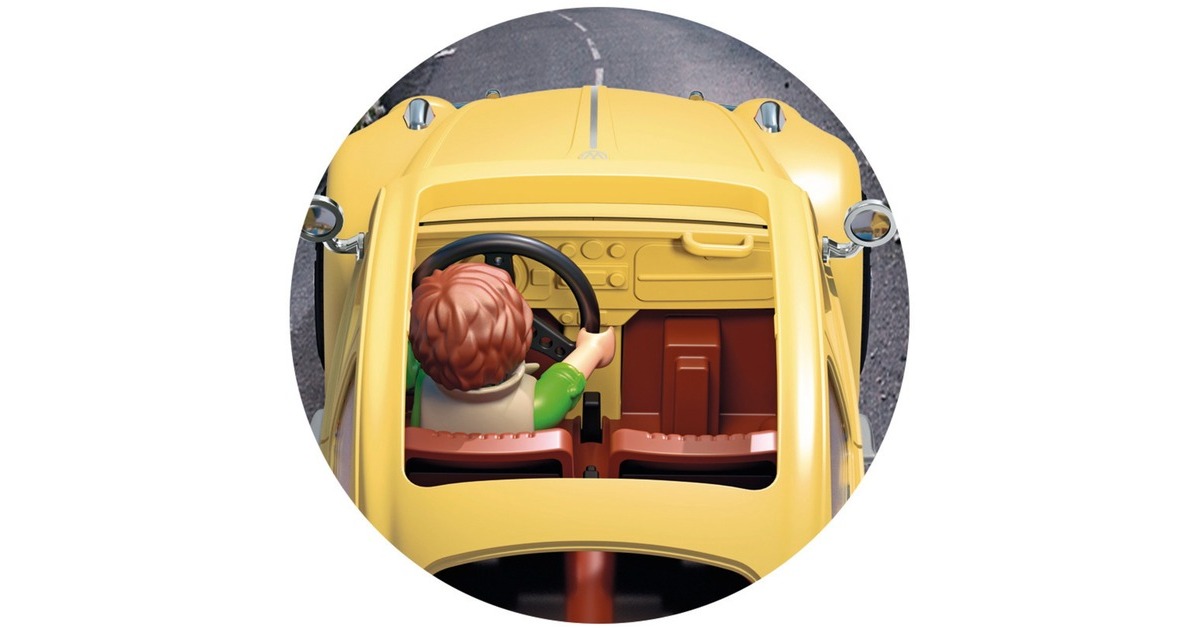 PLAYMOBIL 70827 Famous Cars Volkswagen Käfer - Special Edition, Konstruktionsspielzeug
