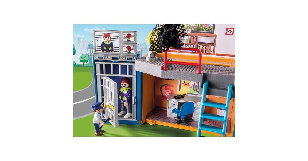 PLAYMOBIL 70830 DUCK ON CALL Mobile Einsatzzentrale, Konstruktionsspielzeug