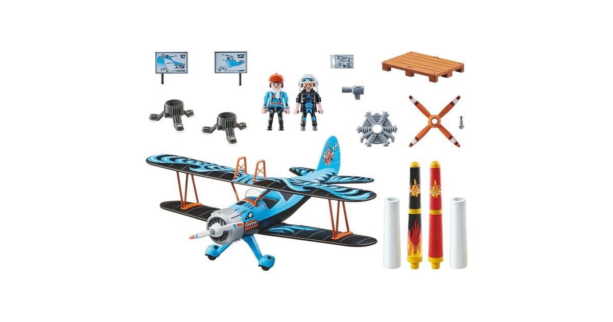 PLAYMOBIL 70831 Air Stuntshow Doppeldecker 