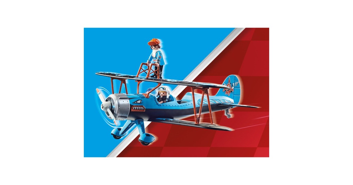 PLAYMOBIL 70831 Air Stuntshow Doppeldecker 