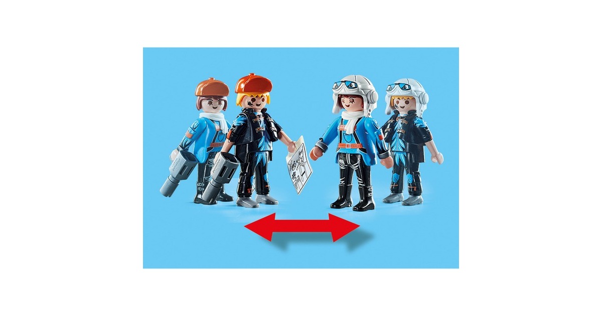 PLAYMOBIL 70831 Air Stuntshow Doppeldecker 
