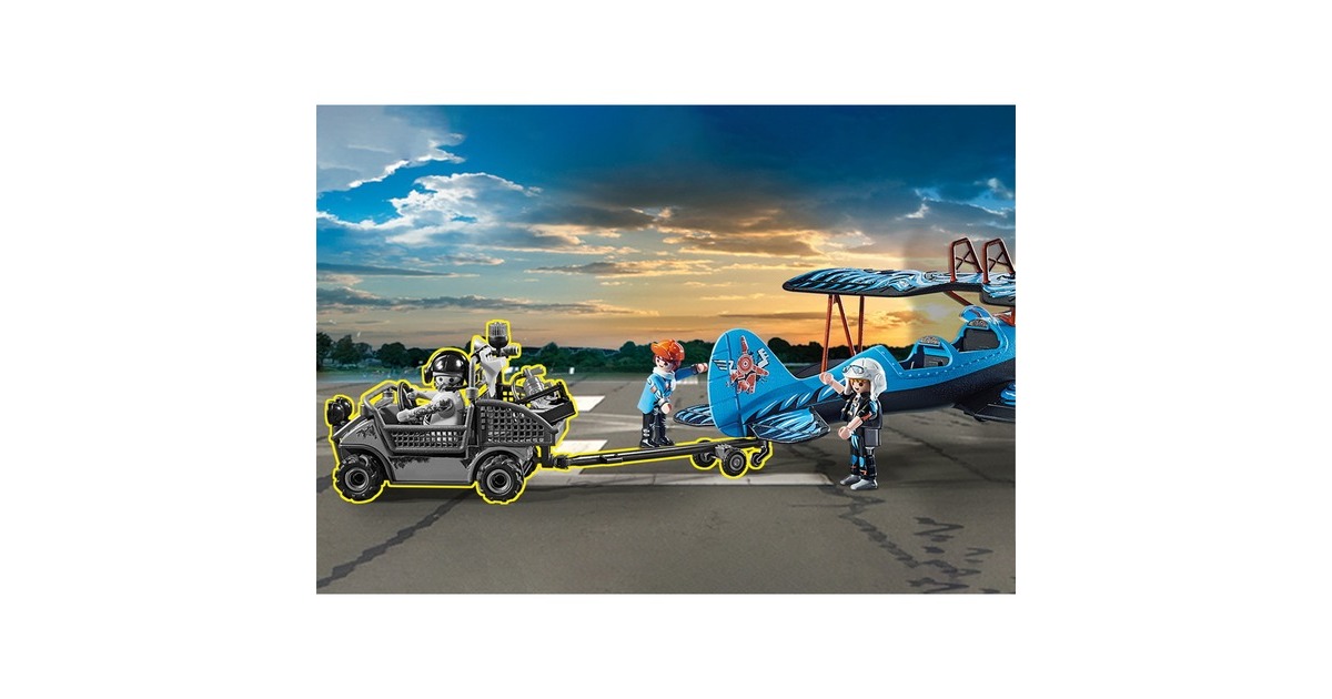 PLAYMOBIL 70831 Air Stuntshow Doppeldecker 