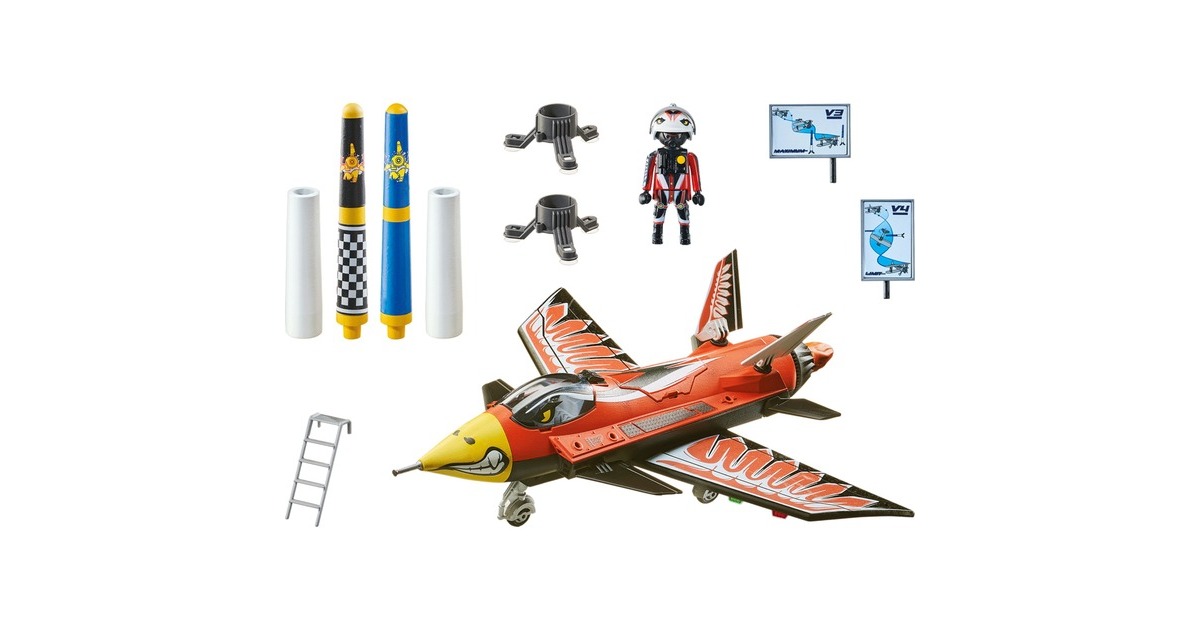 PLAYMOBIL 70832 Air Stuntshow Düsenjet 