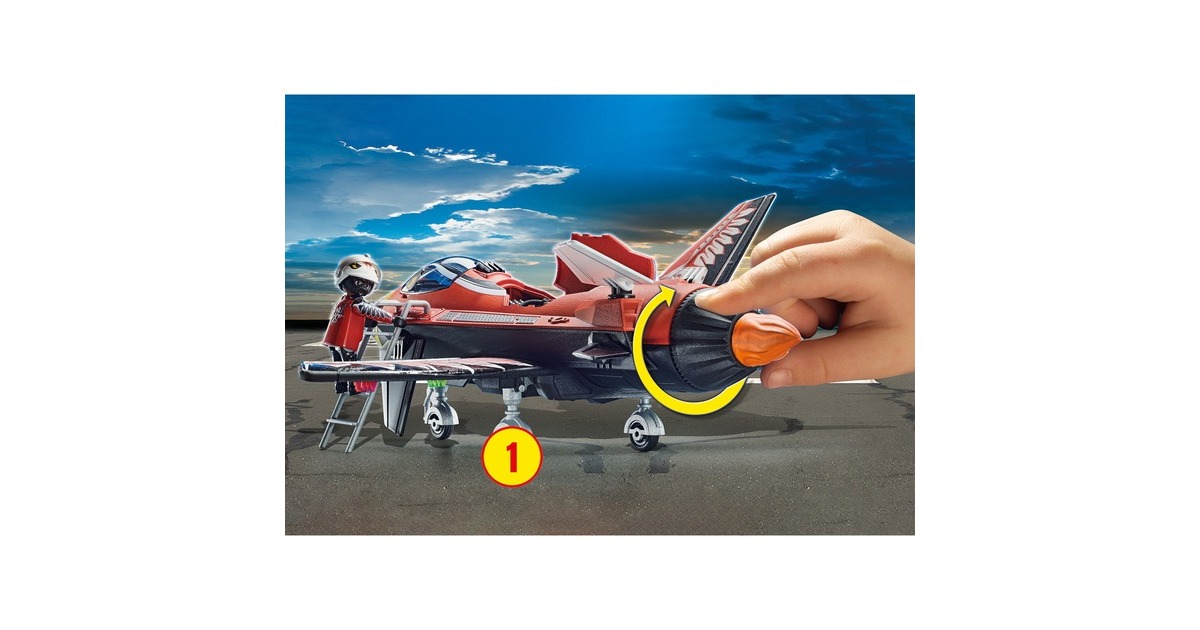 PLAYMOBIL 70832 Air Stuntshow Düsenjet 
