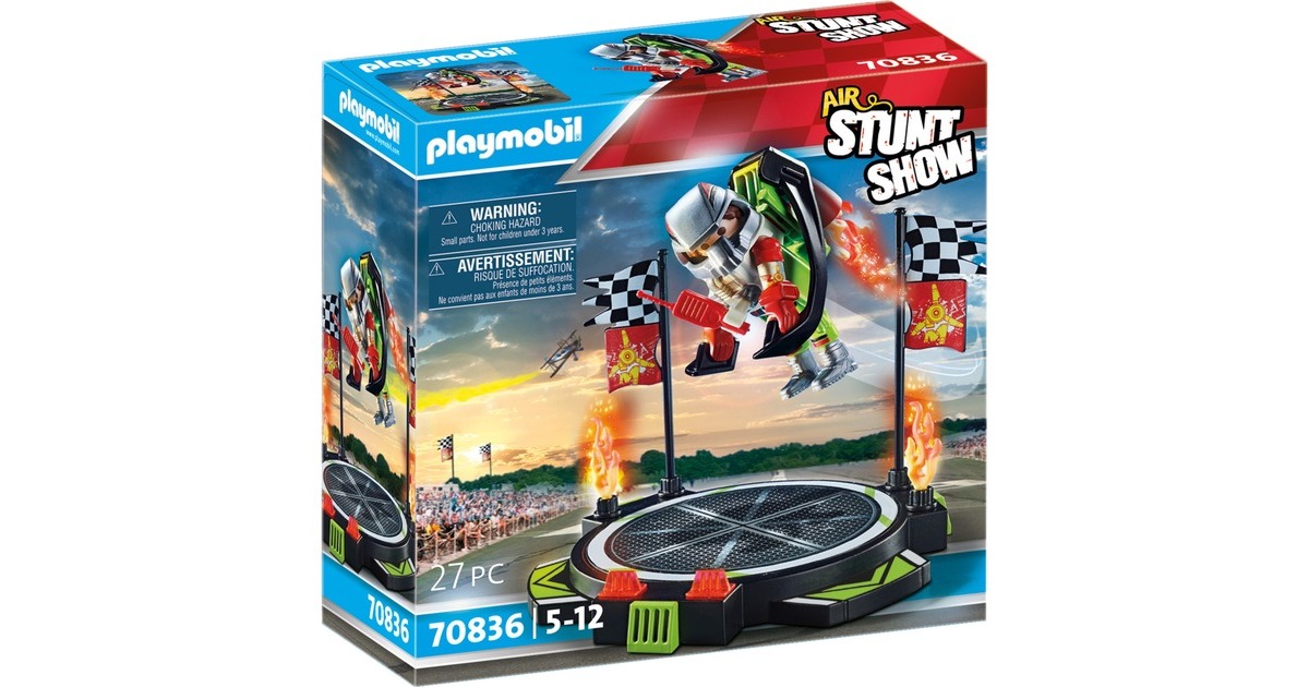 PLAYMOBIL 70836 Air Stuntshow Jetpack-Flieger, Konstruktionsspielzeug