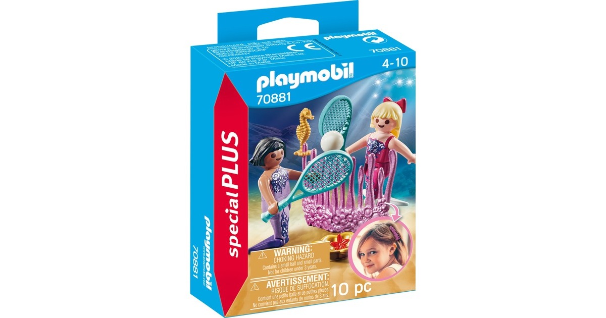 PLAYMOBIL 70881 SpecialPLUS Nixen beim Spielen, Konstruktionsspielzeug