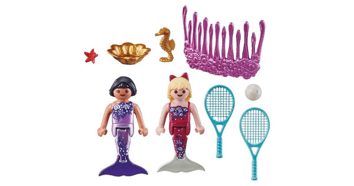 PLAYMOBIL 70881 SpecialPLUS Nixen beim Spielen, Konstruktionsspielzeug