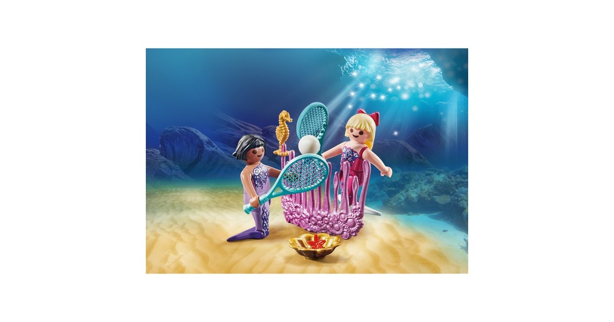 PLAYMOBIL 70881 SpecialPLUS Nixen beim Spielen, Konstruktionsspielzeug