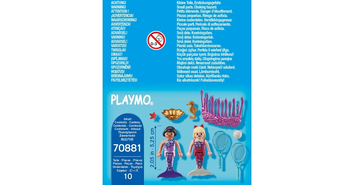 PLAYMOBIL 70881 SpecialPLUS Nixen beim Spielen, Konstruktionsspielzeug