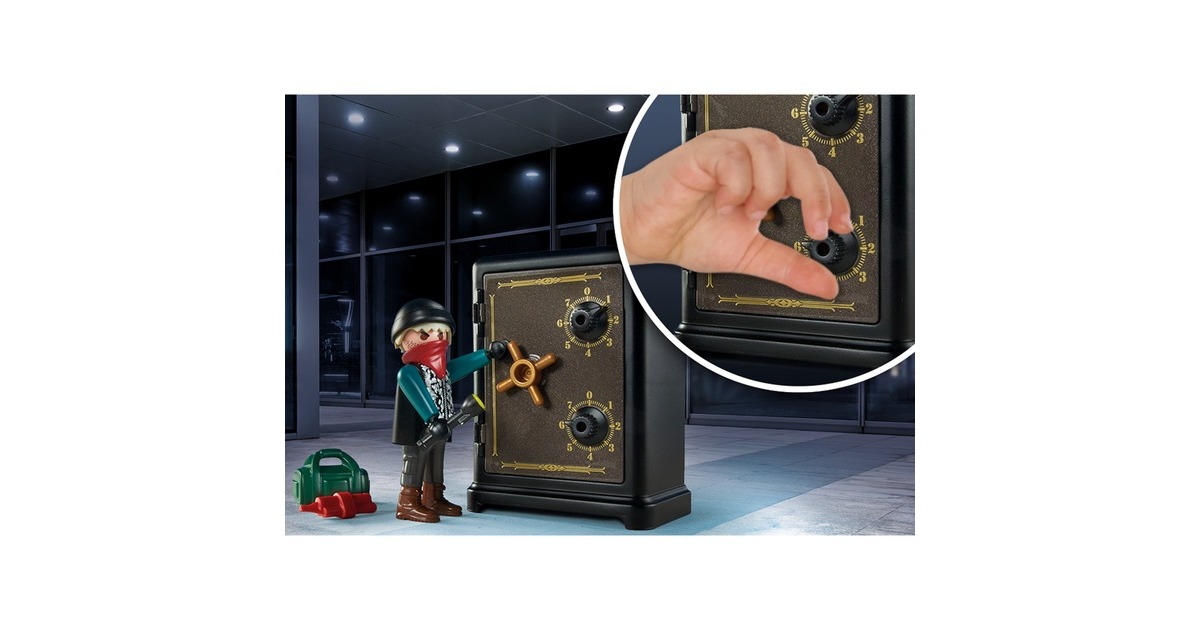 PLAYMOBIL 70908 City Action Starter Pack Tresorknacker, Konstruktionsspielzeug