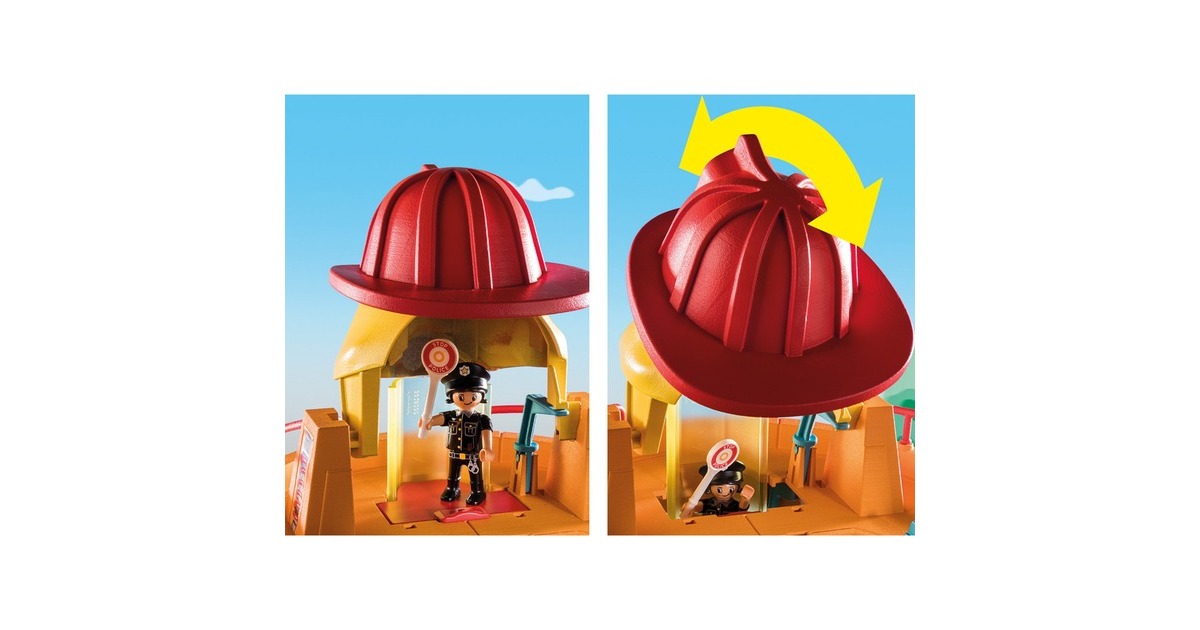 PLAYMOBIL 70910 DUCK ON CALL Das Hauptquartier, Konstruktionsspielzeug