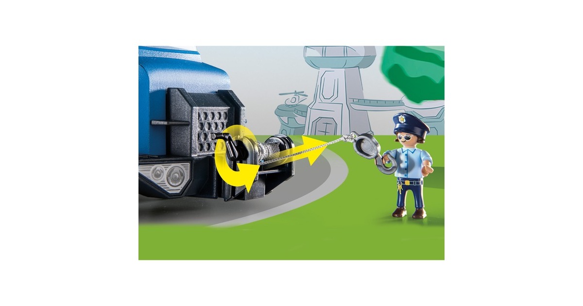 PLAYMOBIL 70912 DUCK ON CALL Polizei Truck, Konstruktionsspielzeug