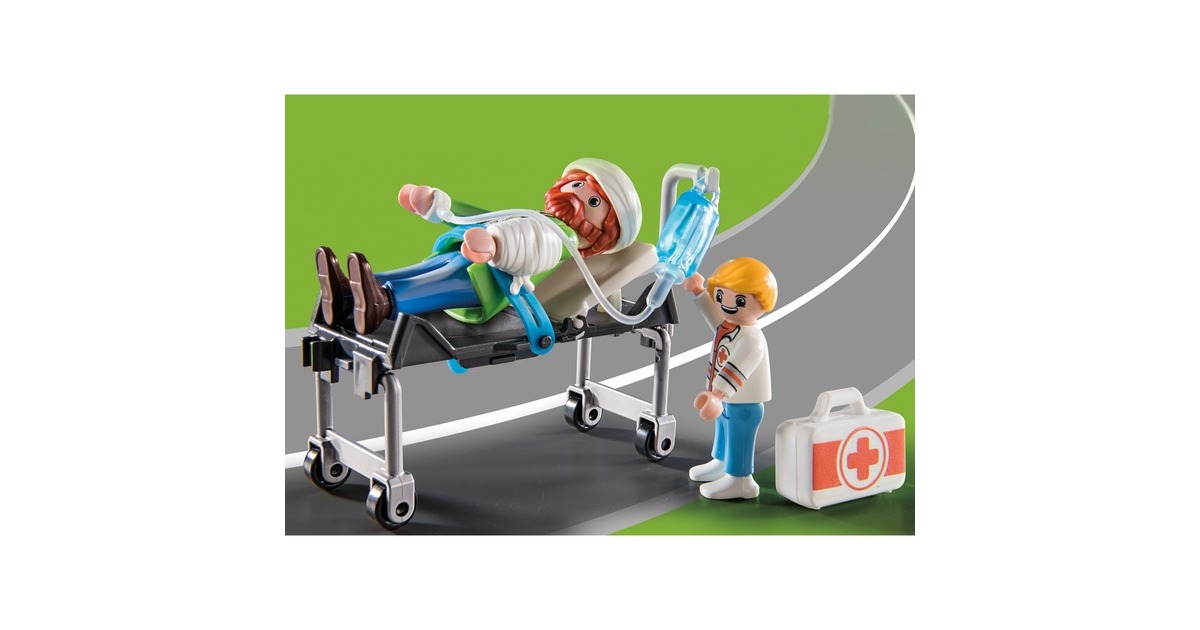 PLAYMOBIL 70913 DUCK ON CALL Notarzt Truck, Konstruktionsspielzeug