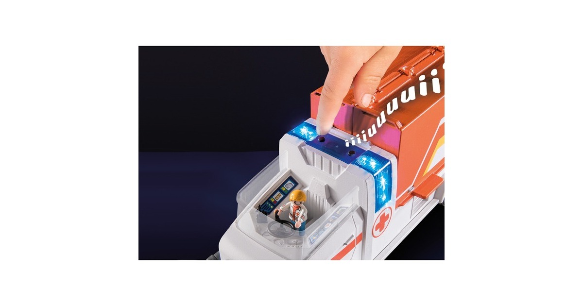 PLAYMOBIL 70913 DUCK ON CALL Notarzt Truck, Konstruktionsspielzeug