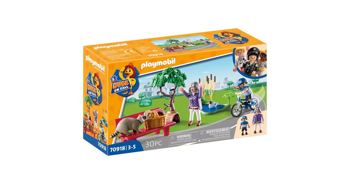 PLAYMOBIL 70918 DUCK ON CALL - Polizei Action. Fang den Dieb!, Konstruktionsspielzeug