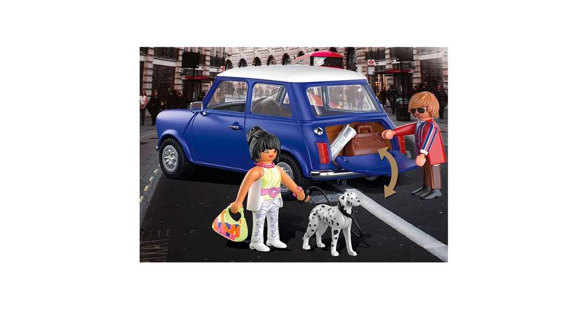 PLAYMOBIL 70921 Famous Cars Mini Cooper, Konstruktionsspielzeug