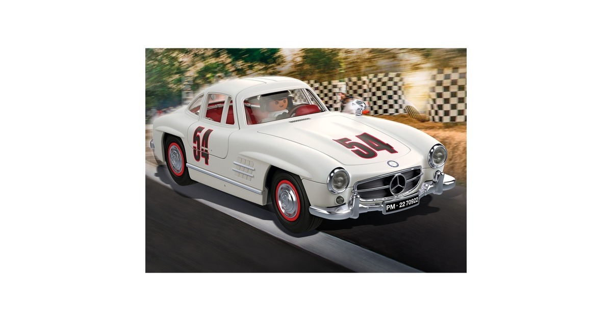 PLAYMOBIL 70922 Famous Cars Mercedes-Benz 300 SL, Konstruktionsspielzeug