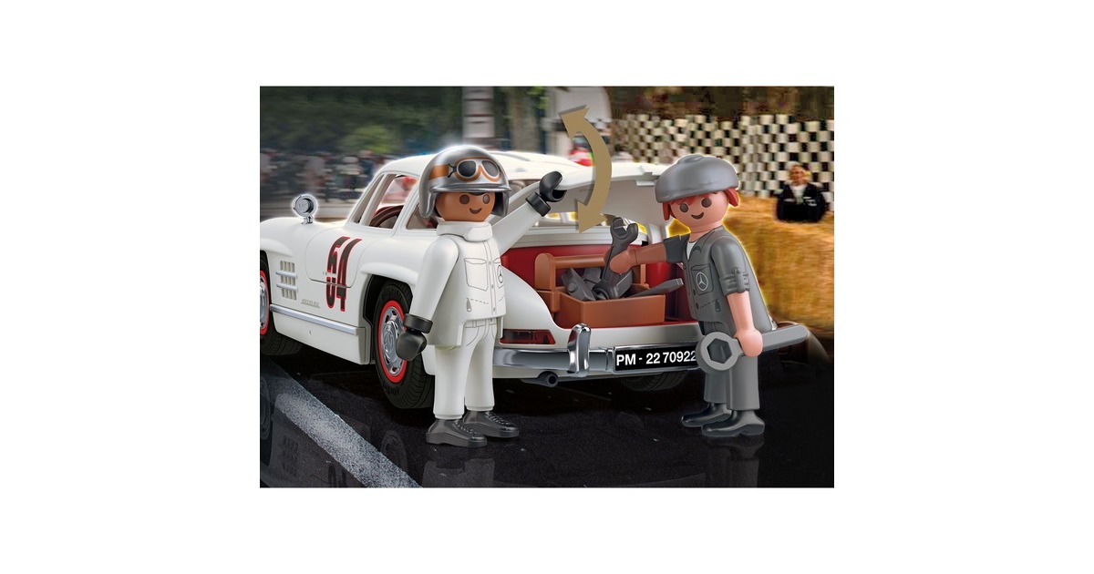 PLAYMOBIL 70922 Famous Cars Mercedes-Benz 300 SL, Konstruktionsspielzeug