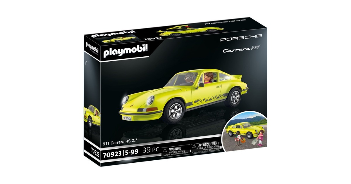 PLAYMOBIL 70923 Famous Cars Porsche 911 Carrera RS 2.7, Konstruktionsspielzeug