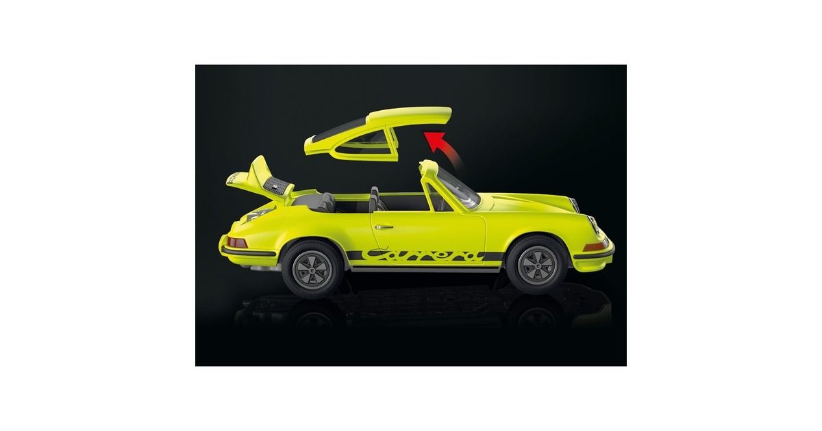 PLAYMOBIL 70923 Famous Cars Porsche 911 Carrera RS 2.7, Konstruktionsspielzeug