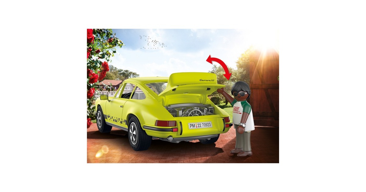 PLAYMOBIL 70923 Famous Cars Porsche 911 Carrera RS 2.7, Konstruktionsspielzeug