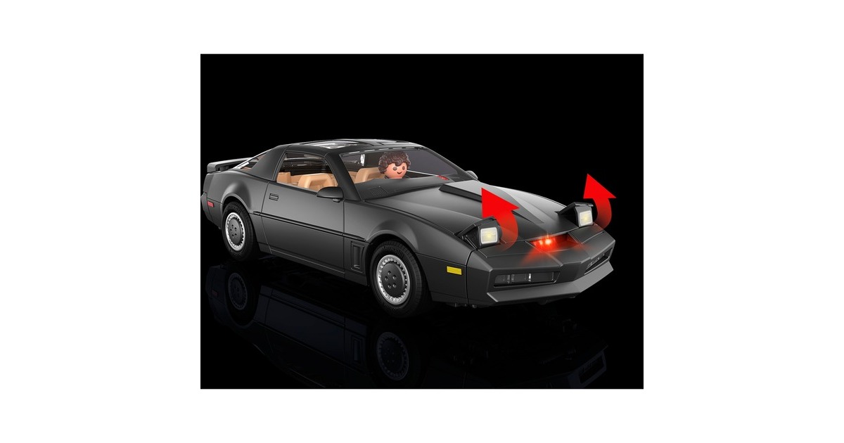 PLAYMOBIL 70924 Knight Rider K.I.T.T., Konstruktionsspielzeug
