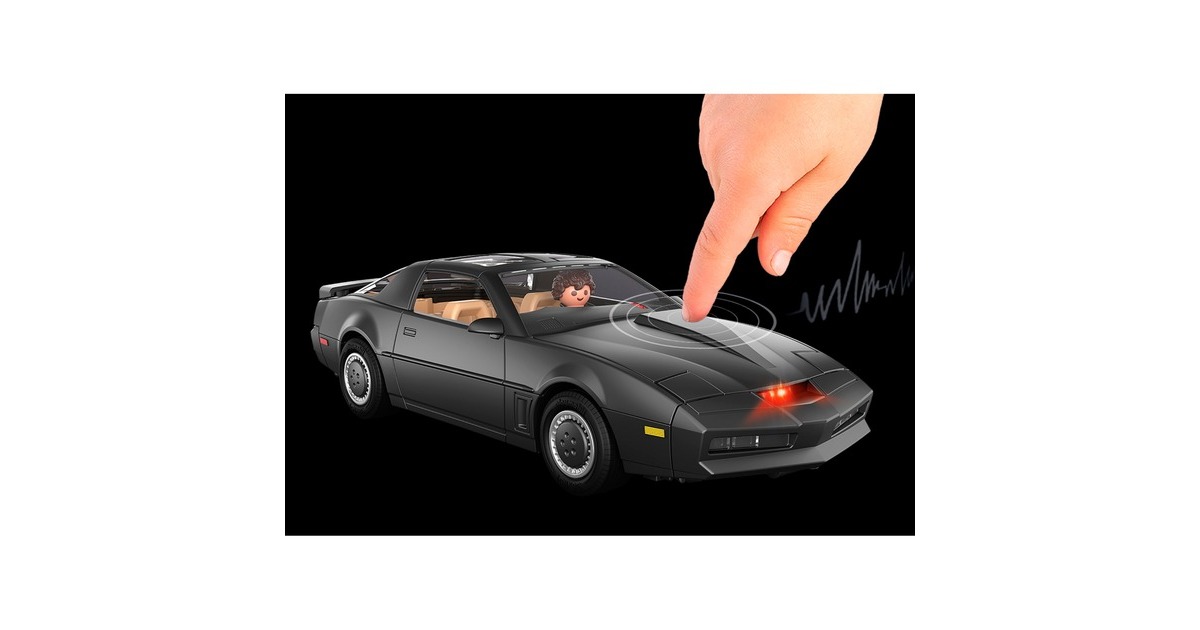 PLAYMOBIL 70924 Knight Rider K.I.T.T., Konstruktionsspielzeug