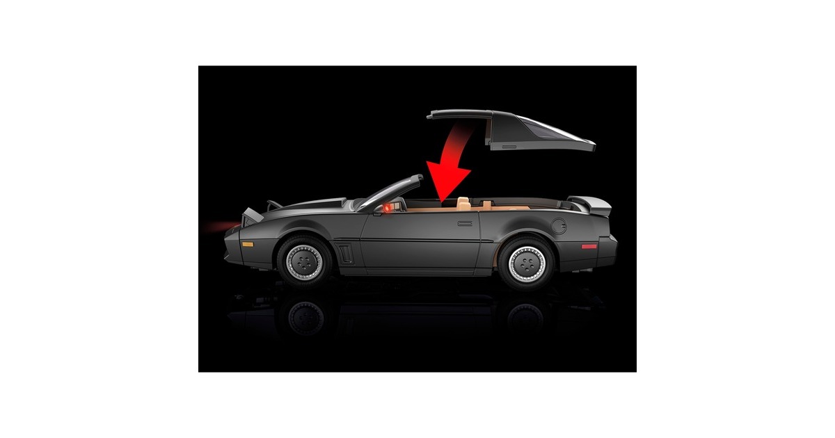 PLAYMOBIL 70924 Knight Rider K.I.T.T., Konstruktionsspielzeug