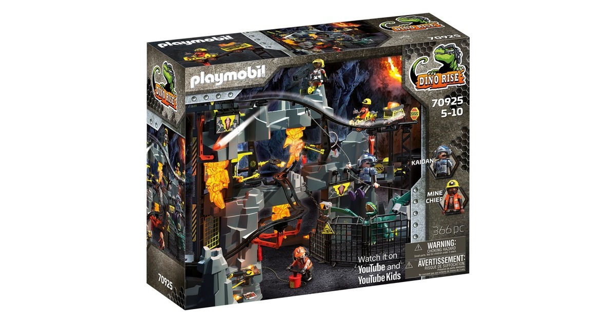 PLAYMOBIL 70925 Dino Rise Dino Mine, Konstruktionsspielzeug
